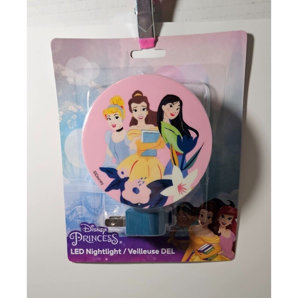 Disney Princess Night LED with On/Off Switch Night Light Energy efficient Belle